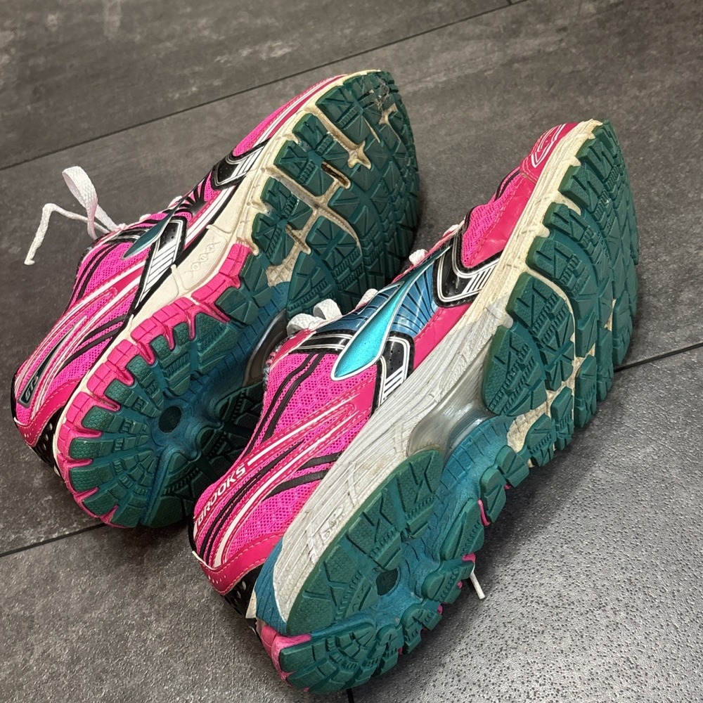 Brooks Adrenaline GTS 14 Women Running Shoe Sneaker Pink 9 M 1201511B605 - Picture 6 of 7